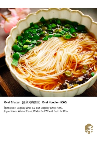 Jinshahe Oval Soba Eriştesi + Soba Noodle 2 x 500 G
