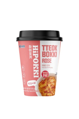 Hipokki Rose Soslu Ve Klasik Soslu Tteokbokki Kore Pirinç Keki 120gr 2'li Set