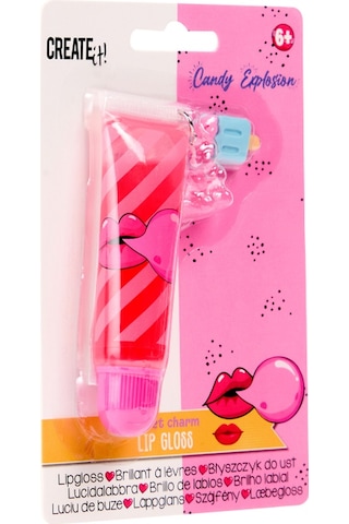 Create It Süslü Dudak Parlatıcısı - Pembe - Candy Explosion