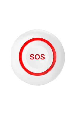 Anjiexun Wifi Sos Alarm Düğmesi Pil Şarj Edilebilir Yaşlı Akıllı Acil Durum