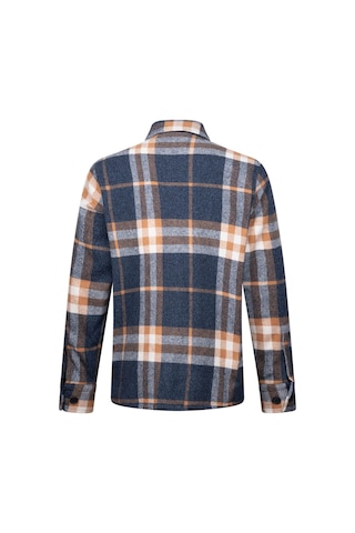 Hatemoğlu Lacivert Regular Fit Shacket Uzun Kol Pamuklu Kareli Gömlek 24d190000050 784 1852639 Lacivert