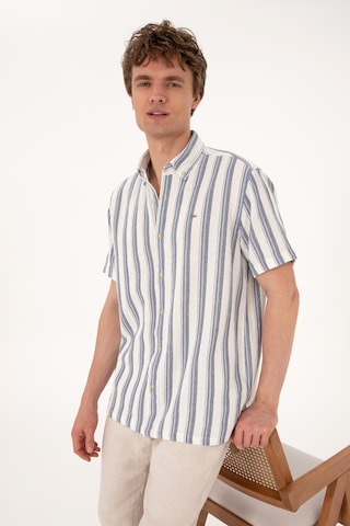 U.s. Polo Assn. Erkek Lacivert Gömlek Kısa Kollu 50299880-vr033 Lacivert