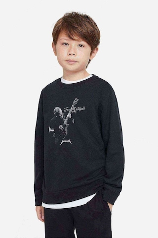 Tshirthane Metallica James Hetfield Guitar Rock Baskılı Unisex Çocuk Sweat Siyah