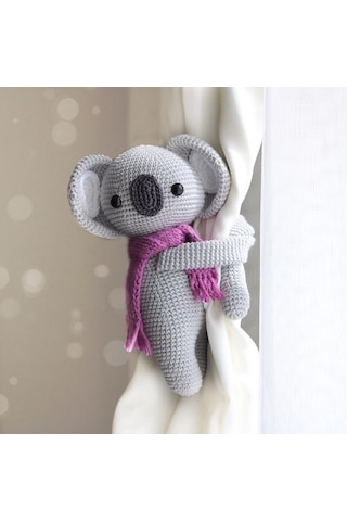 Koala Perde Tutucu Amigurumi Koala Perde Tutucu Amigurumi
