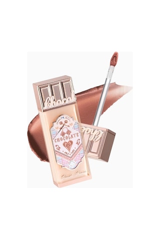 Flower Knows Chocolate Wonder-shop Cloud Lip Cream Lüks Likit Ruj Rujlar Ch01 Bagel Cookie