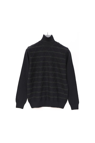 Dio Rise Erkek Şardonsuz Uzun Kol İnce Balıkçı Sweatshirt - 189232 - Lacivert Lacivert