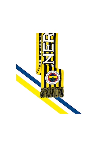 Fenerium Her Zaman Hep Seninleyiz Dokuma Atkı Uv Kutu Hediyeli Lacivert