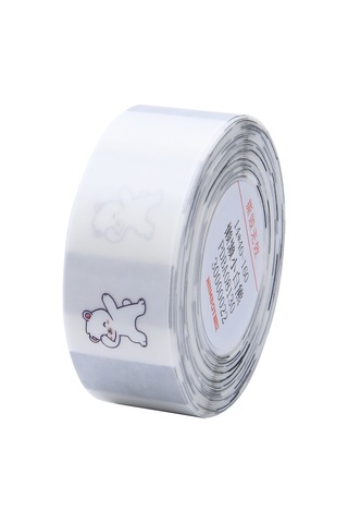 Aubyhe Termal Transparan Etiket Kağıdı 14x40mm 160 Yaprak - D11/d110/d101 Uyumlu 1 Rulo