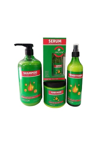 Arcade Natural Oils Serisi Saç Bakım Seti