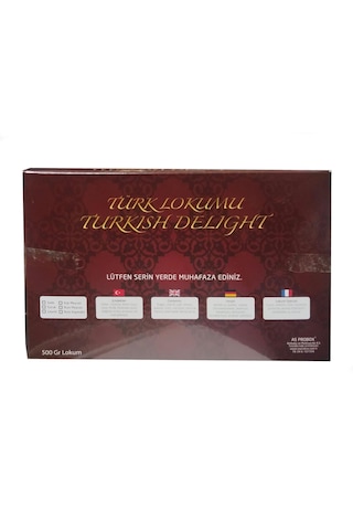 Yörük Lokumu Çift Kavrulmuş Duble Antepfıstıklı H.cevizi Kaplı Lokum 500 Gr