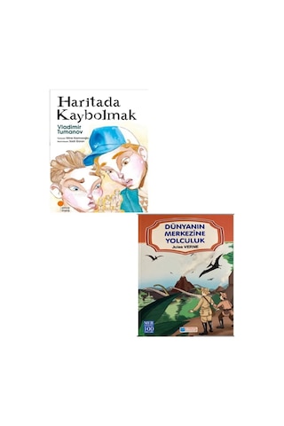 Vladimir Tumanov - Haritada Kaybolmak + Dünyanın Merkezine Yolculuk 2 Kitap Set