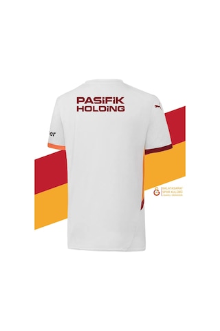 Gsstore Galatasaray Lisanslı Kişiye Özel 2024/25 5 Yıldızlı Beyaz Deplasman Forma Beyaz