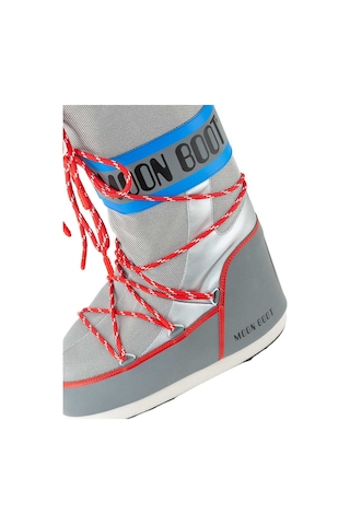 Hf04 Silver Blue Red Bot Kız Çocuk 80d1403030-hf04 Moon Boot Icon Space Racing Silver/blue/red 23- Çok Renkli