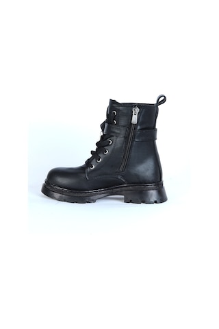 Moda Ayakkabı 23-234 Enissa Siyah Kız Çocuk Bot Ayakkabı