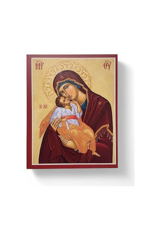 Girit Tarzı Kutsal Meryem İkona