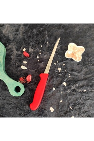 Sürlaz Fileto Bıçağı Kaymaz Sap Paslanmaz Çelik 15 CM