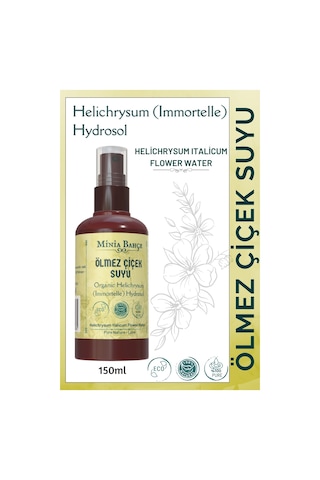 Minia Bahçe Ölmez Çiçek Suyu Altınotu Hidrosolü 150 ML