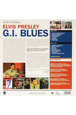 Elvis Presley - G.ı. Blues - Plak