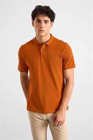 Süvari Açık Kahve Regular Düz Baskısız Pike Düğmeli Polo Yaka Tişört Ts1014000471-kh7 Kahverengi