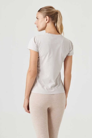 Jerf Lydney Kadın T-shirt Bej 001
