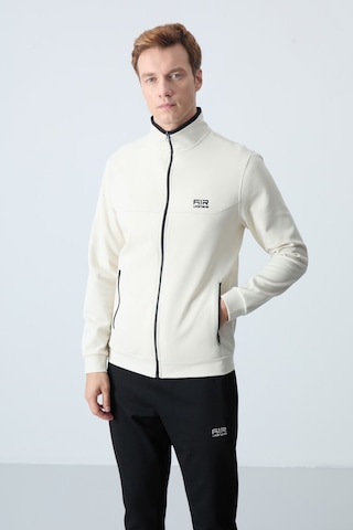Tommy Life Hugo Bej - Siyah Jogger Erkek Eşofman Takım - 85198 Siyah - Krem Krem - Siyah