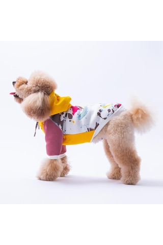 Sarı Rio Köpek Hoodie Köpek Sweat Köpek Kıyafeti Kedi Kıyafeti