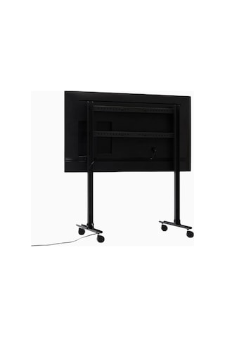 Fitueyes Straight Rollin Tv Standı 40 70", Tekerlekli & Mobil, Şık Siyah Tasarım Tv Ünitesi