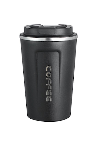 Yuntech01 Akıllı Sıcaklık Gösteren 304 Çelik Termos Bardak - Dokunmatik Ekran, Çift Katlı Vakumlu, Araçta Kullanıma Uygun, Siyah 380ml Beyaz