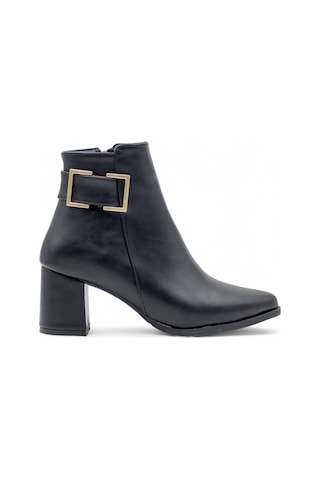Pandora Moda K25.101.0112 Cilt Kadın Bot Siyah