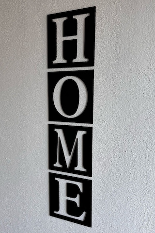 Home Yazısı Modern Tablo Ev Dekoru Yapışkanl