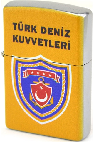 Türk Deniz Kuvvetleri Baskılı Çakmak Açık Renk