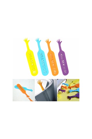 4pcs 3d Cartoon Bookmark Daha Fazla Eğlenceli Okumak İçin Plastik Sayfa Klip Hediyesi Öğrenci Okuma Meraklıları