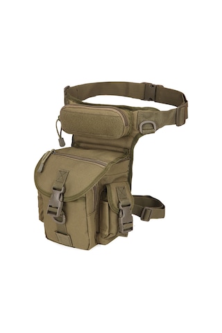 Moveevo 800d Su Geçirmez Oxford Kumaş Askeri Yeşili Büyük Kapasiteli Ayarlanabilir Askeri Ayak Çantası - Bisiklet, Yürüyüş, Camping, Balıkçılık İçin Çok Renkli