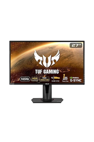 Asus Tuf Gaming Vg27aqz 27" 1 Ms 2k Pivot Ips 165 Hz Oyuncu Monitörü