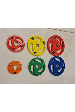 Whiteface Olimpik Plaka 25 KG Kırmızı