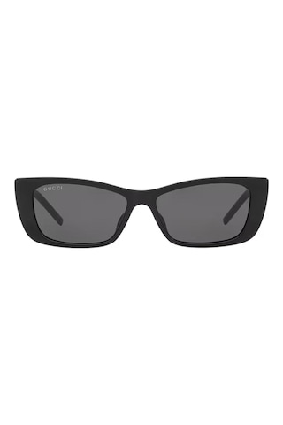 Gucci Gg 1681s 001 53 Kadın Cat Eye Siyah Kemik Güneş Gözlüğü Siyah