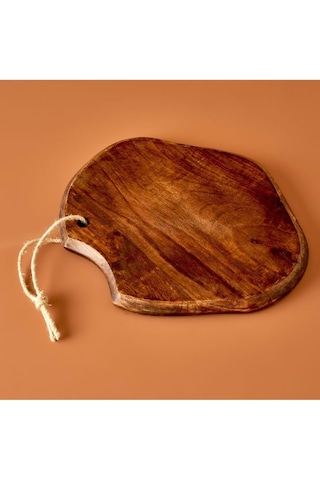 Bella Maison Craft Sunum Tabağı Naturel 33x27x2 Cm Diğer