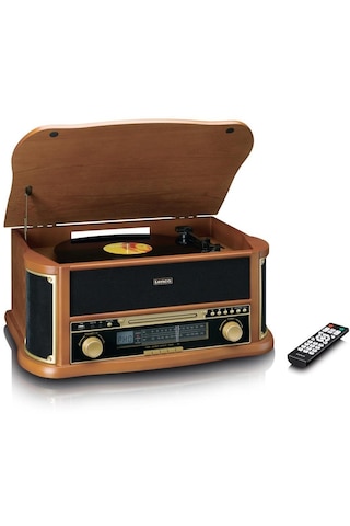 Lenco Classic Phono TCD-2571 Bluetooth Usb Plak Çalar Retro Pikap Ahşap