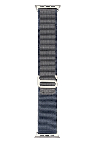 Watch 10 42mm Uyumlu Efr Krd-74 Hasır Kordon-mavi