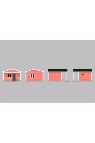 28 M² Prefabrik Ev