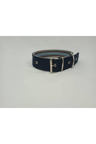 Kozaklı 10478 Büyük Irk Köpek Tasması Lacivert 70 x 4 CM Lacivert