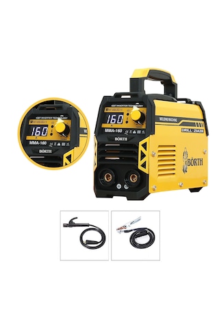 Börth Professiyonal 160 Amper Inverter Kaynak Makinesi Zıa28