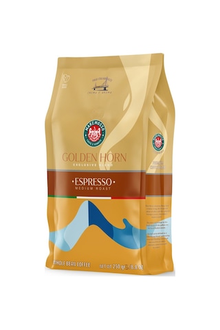 Espresso Golden Horn Blend 2x250 Gr. Çekirdek Veya Öğütülmüş Kahve Çekirdek Kahve