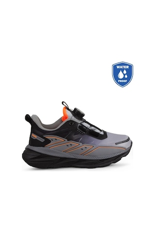 Buckhead Hynde Waterproof Outdor Çocuk Spor Ayakkabı Gri-turuncu