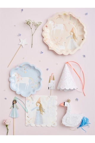 Meri Meri - Magical Princess Cake Toppers - Büyülü Prenses Pasta Süsleri Tüm Yaşlar
