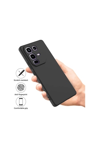 Infinix Note 50 Pro Uyumlu Silikon Kılıf - Kamera Korumalı Esnek Pastel Renk Kapak - Pembe