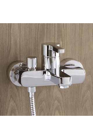 Grohe Lineare Tek Kumandalı Banyo Bataryası - 33849001 Krom