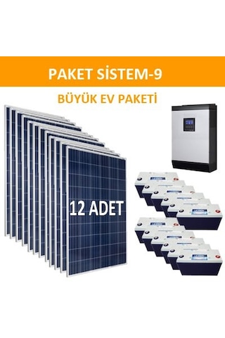 Bağ Evi Paket Sistemleri-Büyük Ev Paketi (Paket 9)