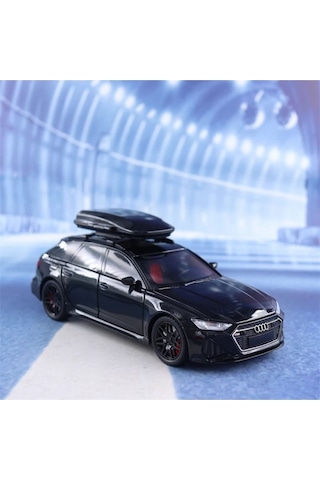 Audi Rs6 1:32 Metal Maket Araba Siyah Birebir Wagon