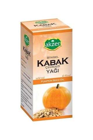 Akzer Kabak Çekirdeği Yağı 50 ML
